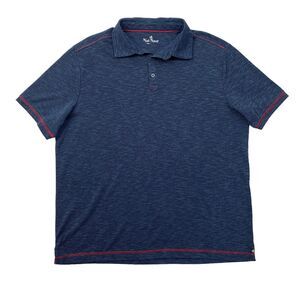 Nat Nast Polo Shirt Mens L Large Storm Blue Luxury Original Contrast Stitching